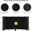Portable Vocal Booth with Reflection Filter and Floor Stand - 2