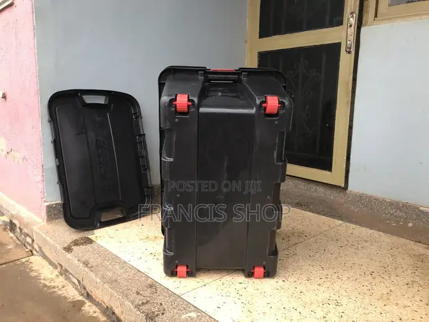 Heavy Duty Black Plastic Storage/Equipment Boxes - 1