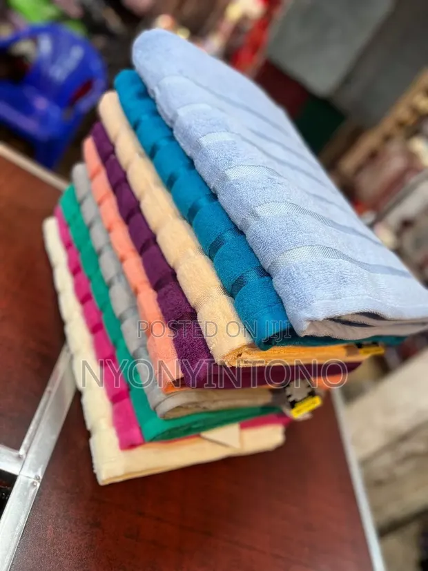 Large Cotton Towels - Bath Sheet, Bath Towel, Hand, Face - 1