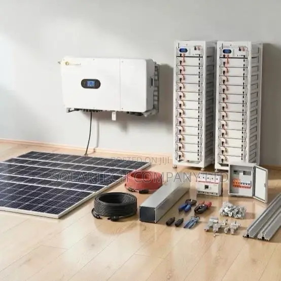 Complete 50KW Commercial Hybrid Solar System - 1
