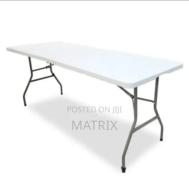 Heavy-Duty Plastic Foldable Table - 1