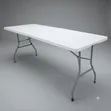 Heavy-Duty Plastic Foldable Table - 2