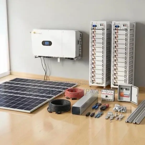 Felicity 50KW Hybrid Solar System with 48 x 580W Panels - 1