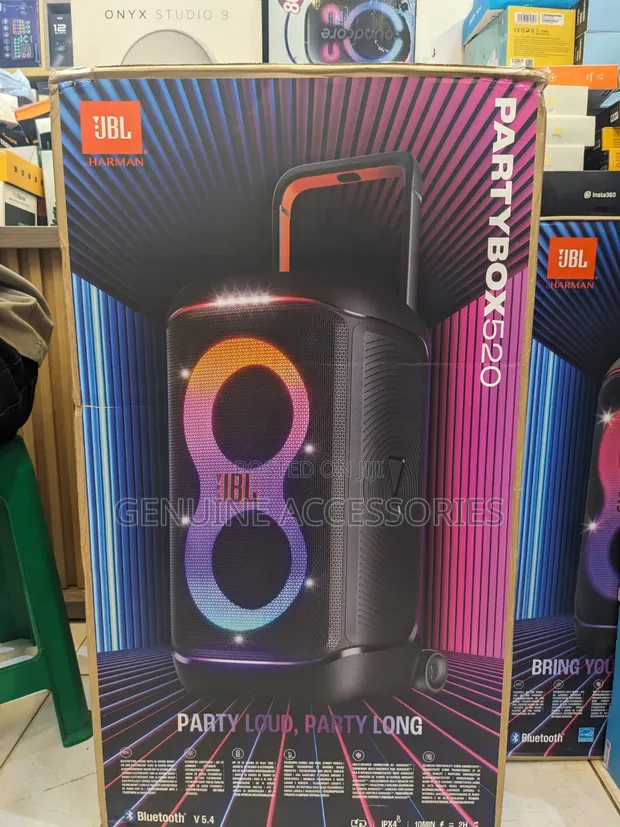 JBL PartyBox 520 Portable Bluetooth Speaker - 1