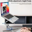 Flexible and Rotatable Laptop Stand - 2