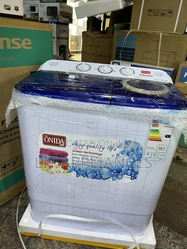 Onida 5kg Twin Tub Washing Machine with 2-Year Warranty - 1