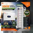 50KW Hybrid Solar System with 60kWh Lithium Battery - 1