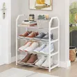 4-Tier Metallic Shoe Rack - 2