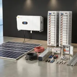50KW Hybrid Solar System with 60kWh LiFePO4 Battery Backup