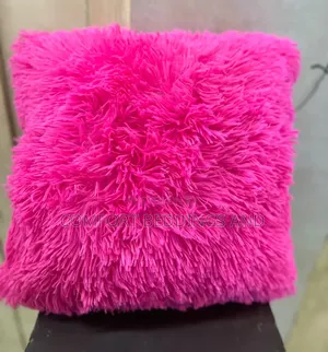Fluffy Pink Cushions - Brand New