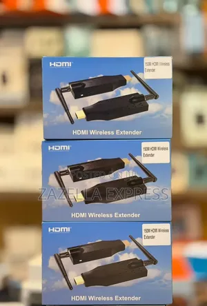 Wireless HDMI Extender Transmitter & Receiver, 150m