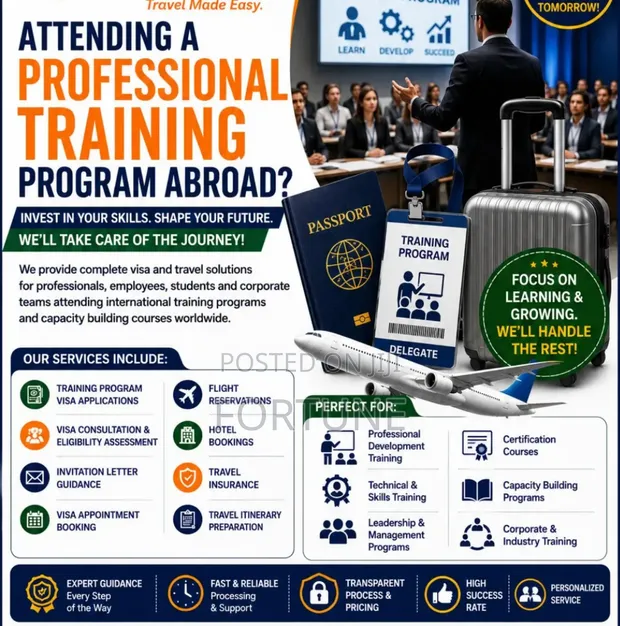 Professional Training Program Visa Processing - 1