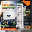 50KW Industrial Solar Power System with Lithium Battery - 2