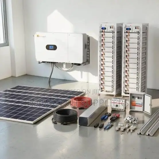 50KW Hybrid Solar Kit with 48 x 580W Panels - 1