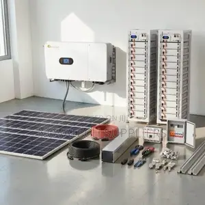 50KW Hybrid Solar Kit with 48 x 580W Panels