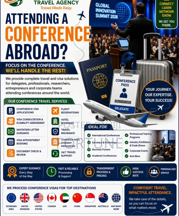 Professional Conference Visa & Travel Solutions - 1