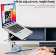 Yesido LP09 360° Rotating Aluminum Laptop Stand - 5