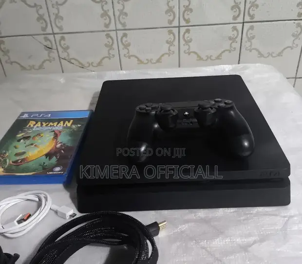 PS4 Slim Console with 12 Games & 2 Controllers - 1