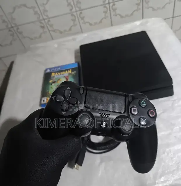 PS4 Slim Console with 12 Games & 2 Controllers - 1
