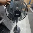 Brand New Midea Floor Fan - Black - 1