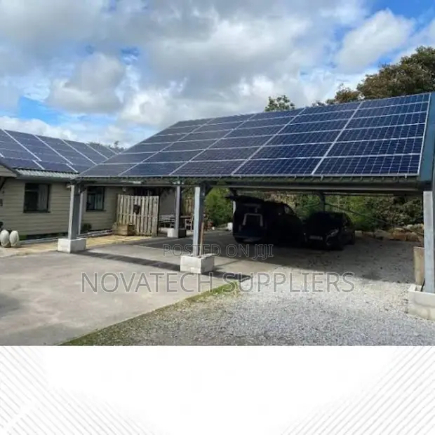 Complete 48V Deye Solar System 10kWh Battery 8 Panels - 1