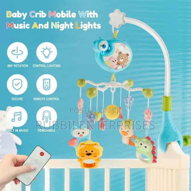 Musical Baby Crib Mobile - 1