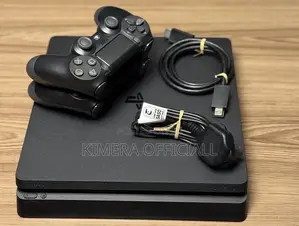 PS4 Slim Console with 12 Games & 2 Controllers