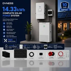 14.33kWh Dyness Lithium Battery 8kW Hybrid Solar System