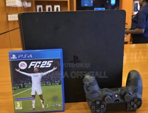 PS4 Slim Console with 12 Games & 2 Controllers - 1