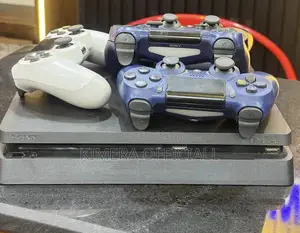 PS4 Slim Console with 12 Games & 2 Controllers