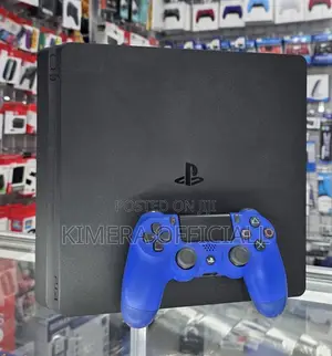 PS4 Slim Console with 12 Games & 2 Controllers