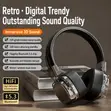 Wireless Over-Ear Headphones with RGB Light - 80H Playtime - 3