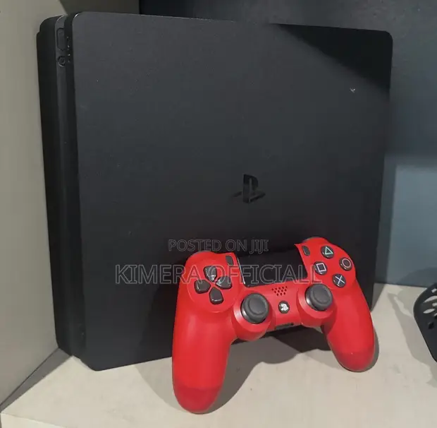 PS4 Slim Console with 12 Games & 2 Controllers - 1