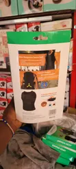 Black Neoprene Zipper Vest - Men's Body Shaper - 2