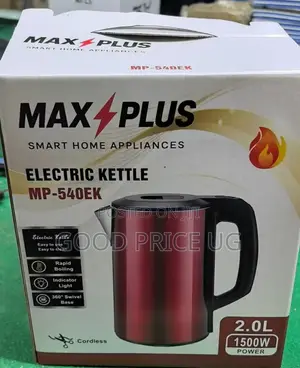 Max Plus Electric Kettle - 2L Cordless