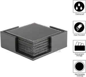 Durable PU Leather Tabletop Protection Mat