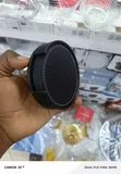 6-Piece Black Leather or Felt Coaster Set with Holder - 2