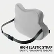 Ergonomic Lumbar Support Pillow - Memory Foam Back Cushion - 3