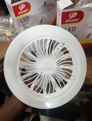 LED Bulb with Fan and Remote