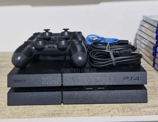 PS4 Standard Console with 12 Games & 2 Controllers - 1