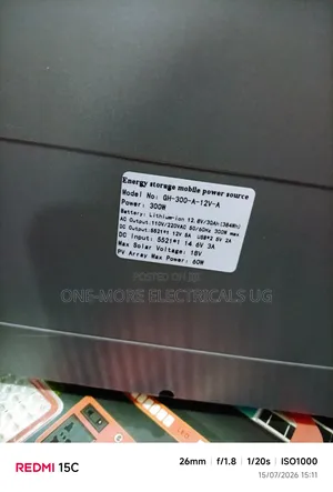 300W Portable Power Station - 12V, 30Ah Lithium Battery
