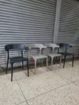 Executive Wavey Plastic Chairs - Brand New - 2