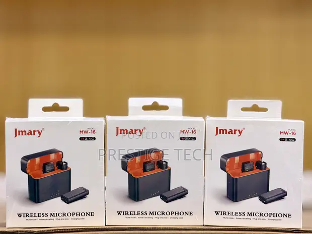 Jmary MW-16 Wireless Microphone for Mobile & Camera - 1