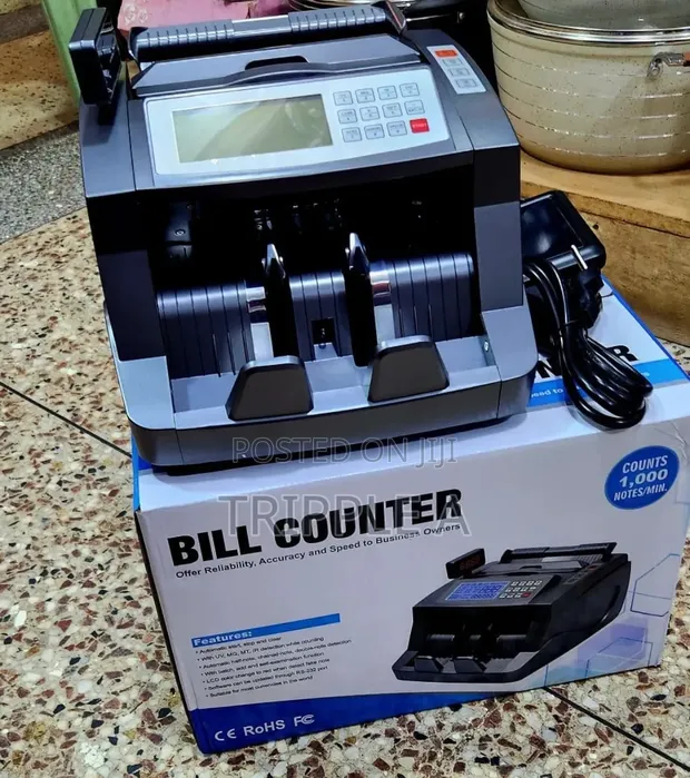 Intelligent Bill Counter with Fake Money Detector - 1