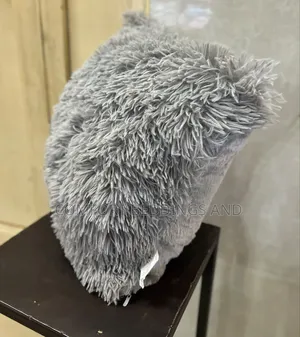 Fluffy Cushions - Gray