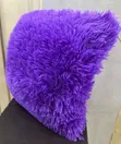 Fluffy Cushions - Purple - 1