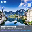 KuWFi AX3000 WiFi 6 Outdoor Access Point - 2