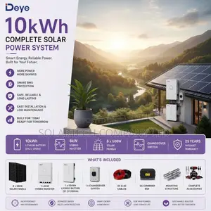 Premium Deye 10kWh Home Solar System | Smart BMS