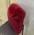 Fluffy Cushions - Maroon - 1