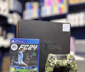 PS4 Slim Console with 12 Games and 2 Controllers